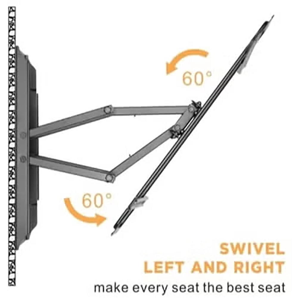 Full Motion TV Wall Mount 91-ML0331 - 2 kg 26"-65"