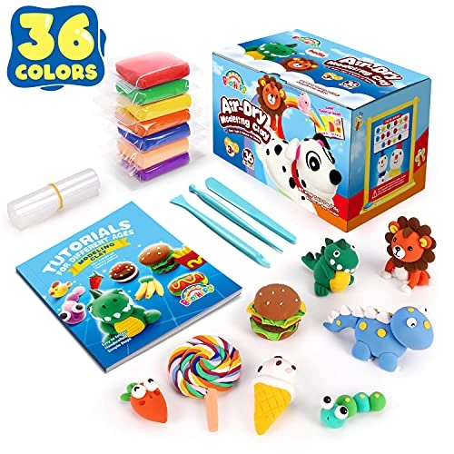 Sago Brothers Air Dry Clay - 3+ years 36 pcs