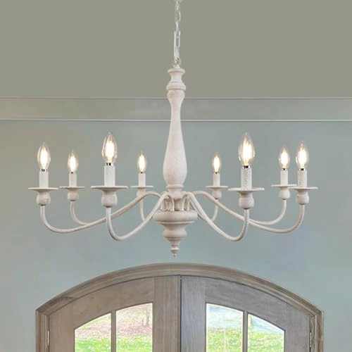 Traditional White Pendant Lamp - 150 cm