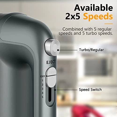 Hand Mixer - 750 Grams 450 Watt-hours