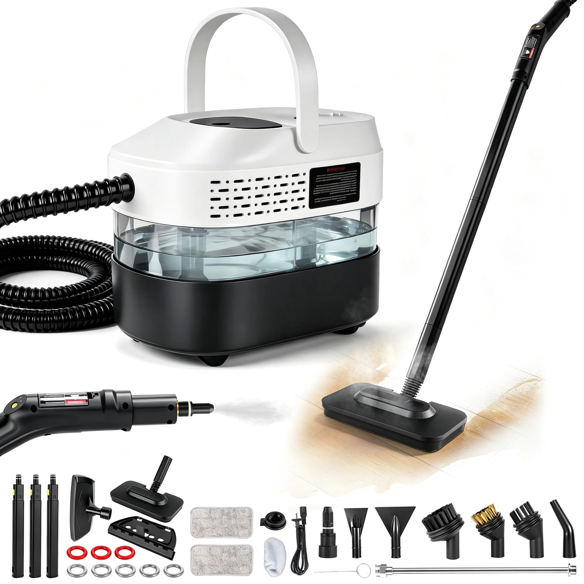 RUIZHI Handheld Steam Cleaner - 3 Bar 2000 ml