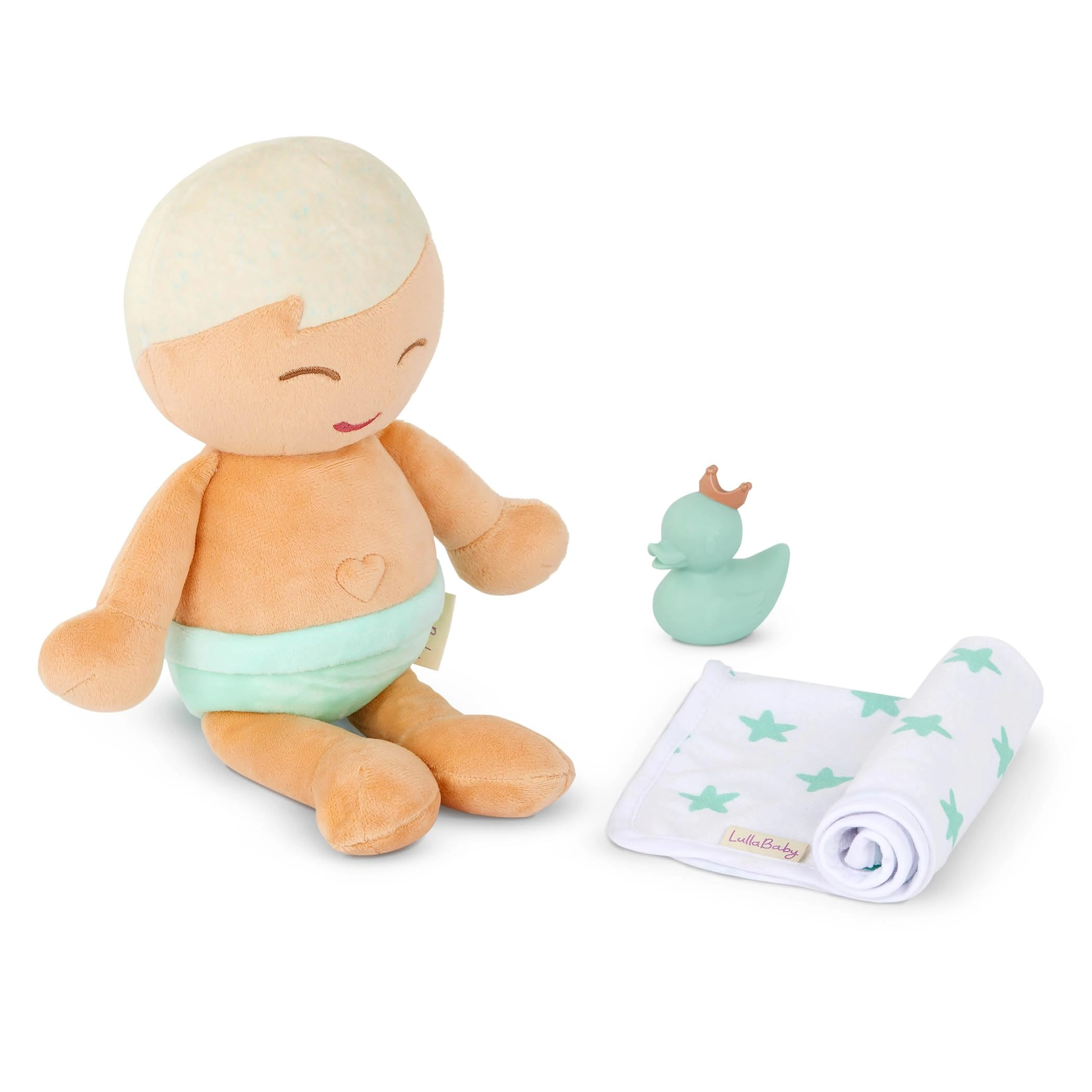 Bath Doll - 14" Blond Hair Plush Water Play