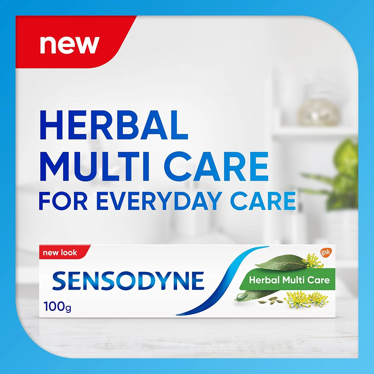 Herbal Multicare Sodium Fluoride Toothpaste 100 g