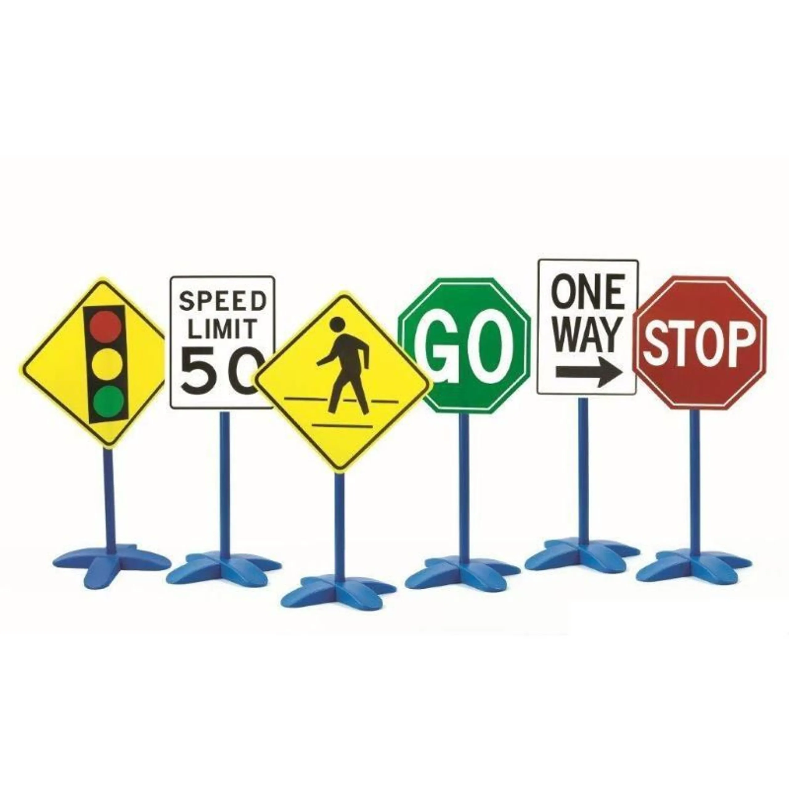 edxeducation Traffic Signs - 3 years and above 6 pieces