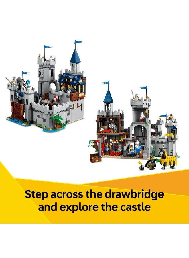 Creator 3in1 Medieval Horse Knight Castle (31168) - 6 Minifigures