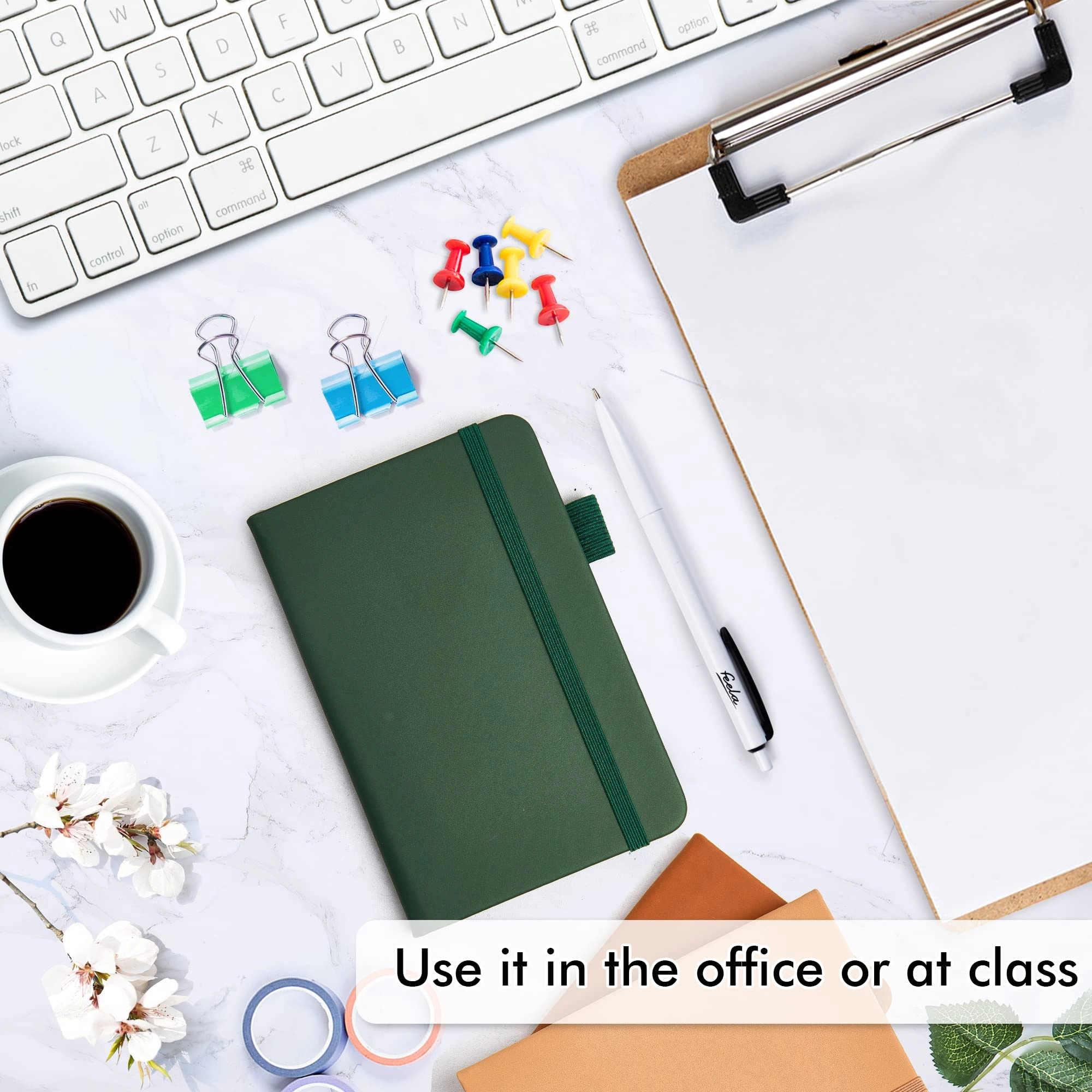 Pocket Notebook A6 Hardcover - Lined 56 Sheets