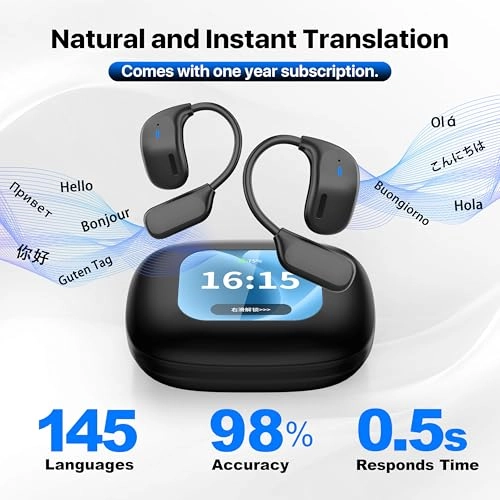 AI Language Translation Earbuds - 144 languages
