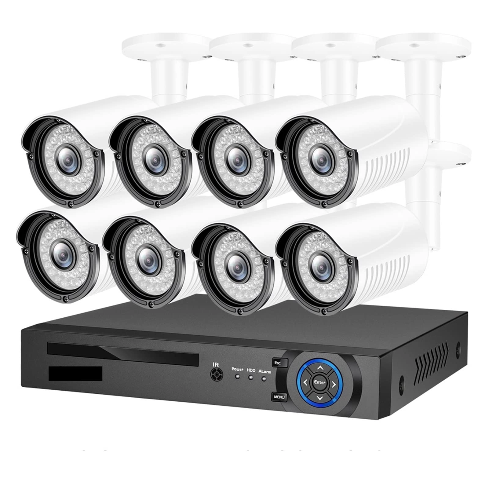 NVR - 8CH 4T + Camera - 4K 8MP