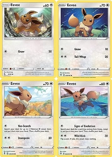 Eevee - 4pcs
