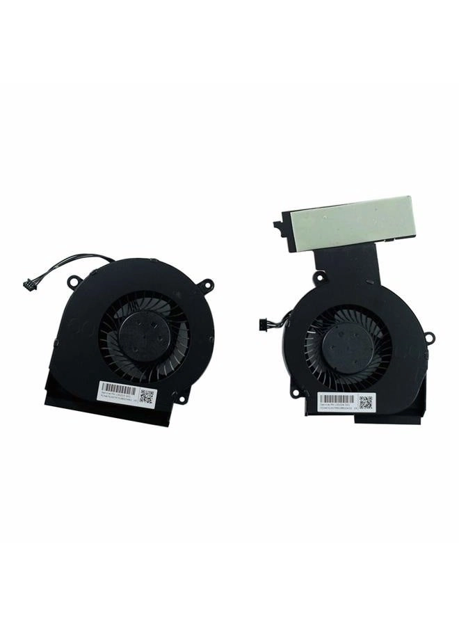 Rangale CPU&GPU Cooling Fan for HP Omen 15-DC - 2 fan(s)