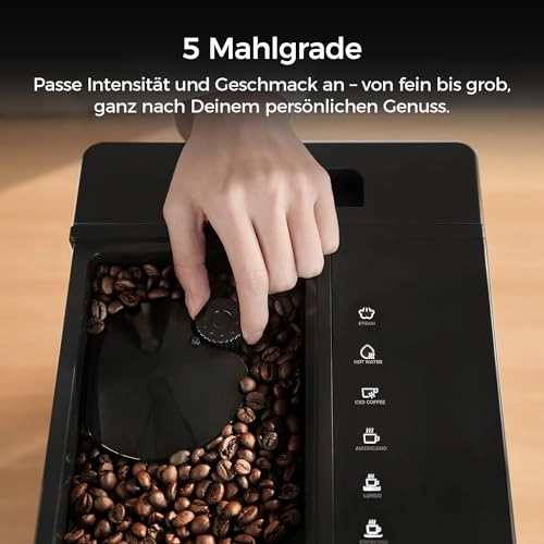 HCM5A 011 - Integrated Coffee Grinder Milk Frother