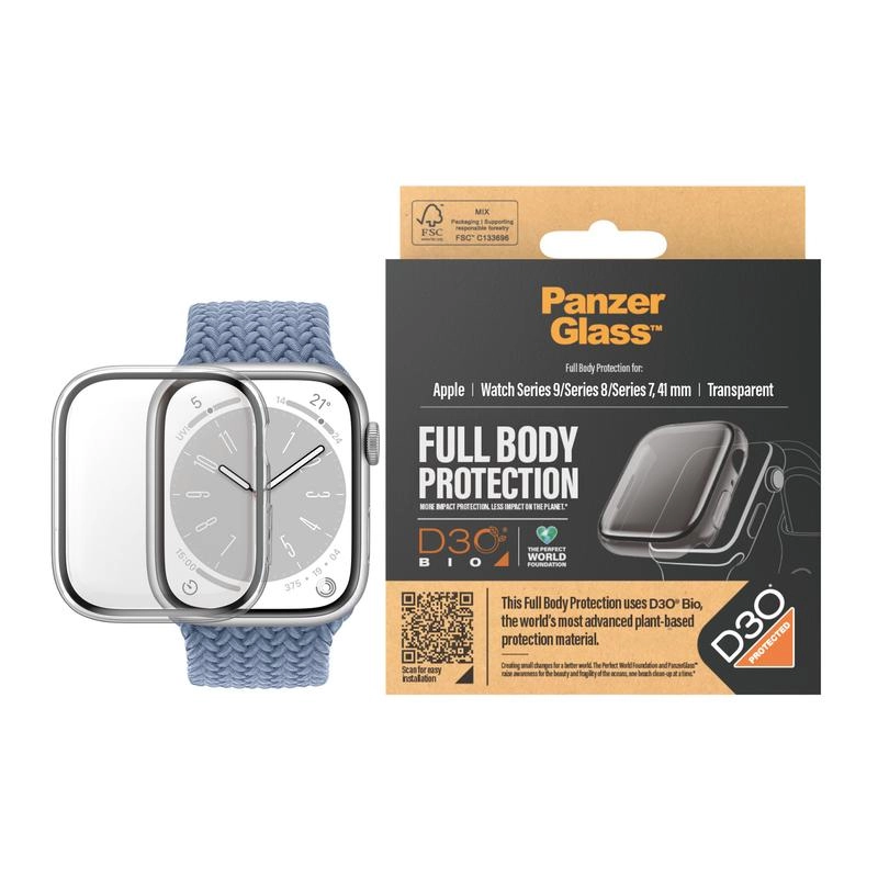 Tempered Glass Screen Protector for Apple Watch 41mm