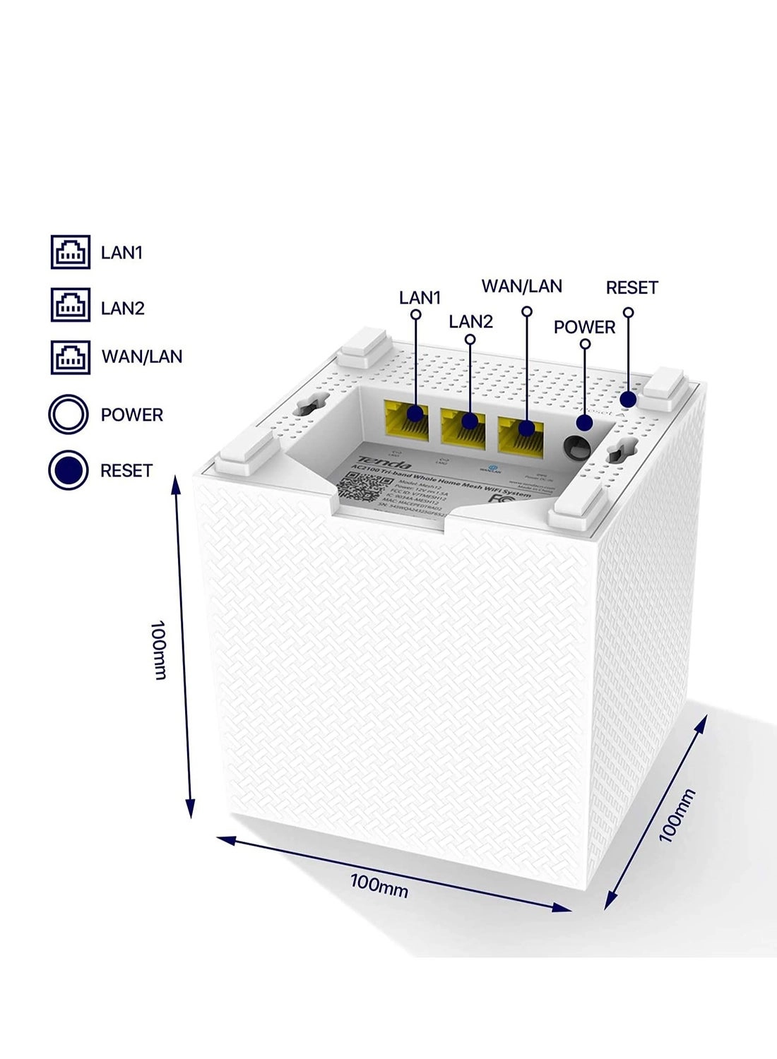 MW12 - IEEE 802.11ac Pack of 3