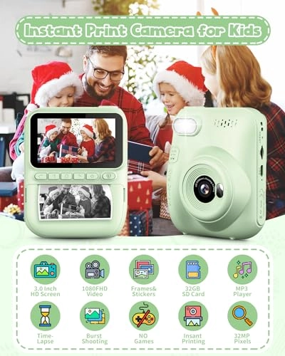 Kids Instant Print Camera