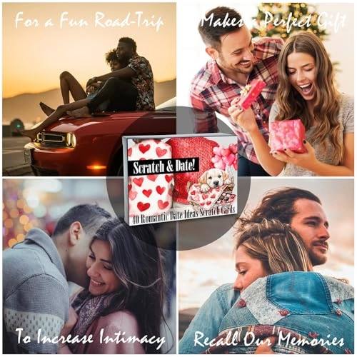 Date Night Scratch Off Cards - Adult English