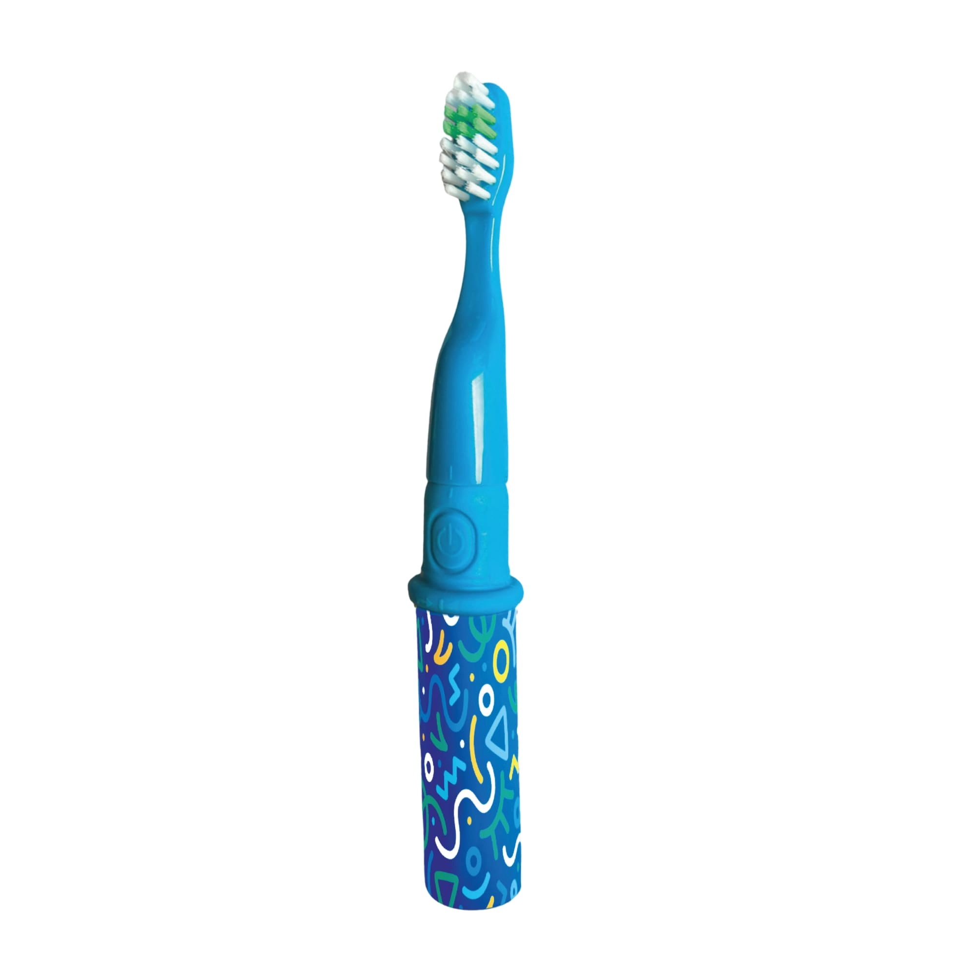Bibena Nova Family Sonic Toothbrush - Battery-Powered Replaceable Green