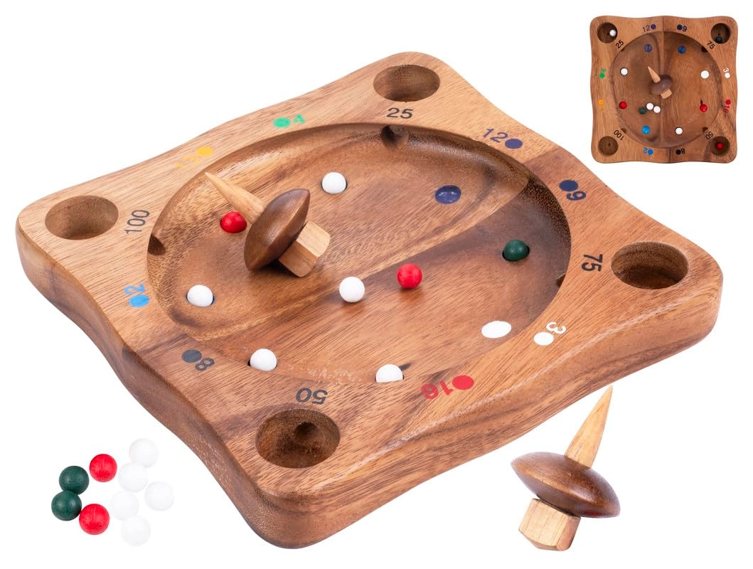 Engelhart 350490 - Wooden Zipline Wheel Game of Chance
