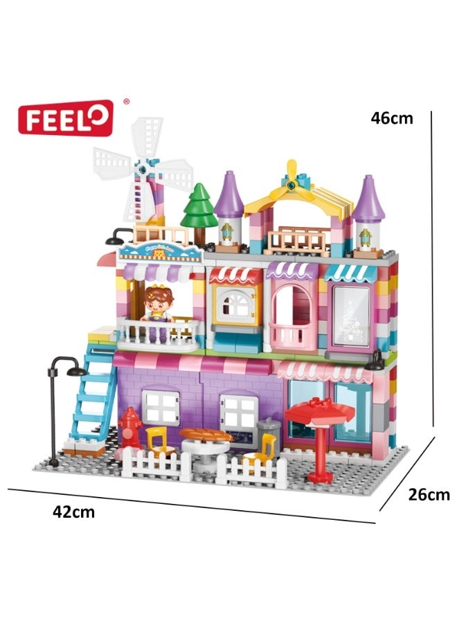 Girls Villa FL1161 - Building Blocks