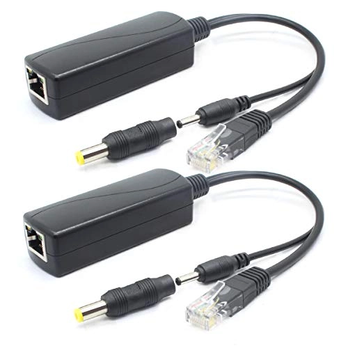 PoE Splitter - DC44-56V 12watts IEEE 802.3af 10/100Mbps