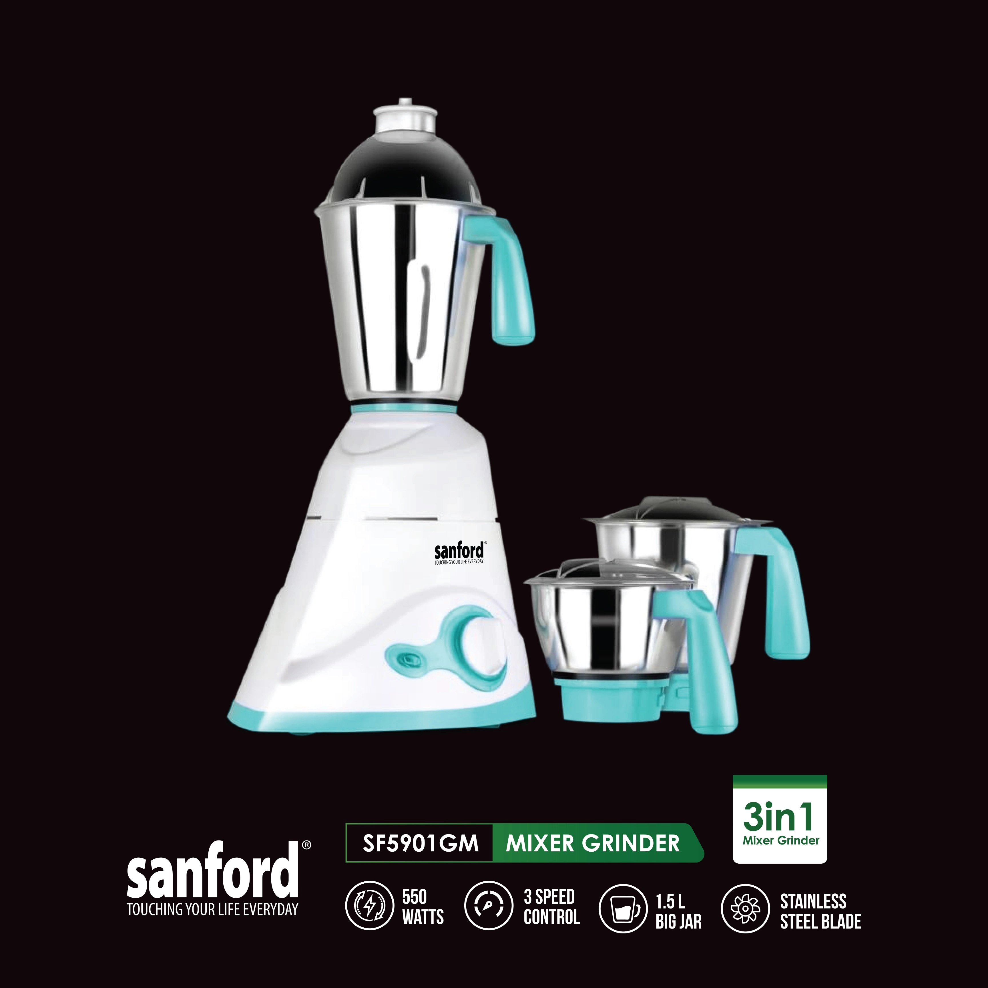 Shick Trend SF5901GM - 1.5 LITRE 550 Watts