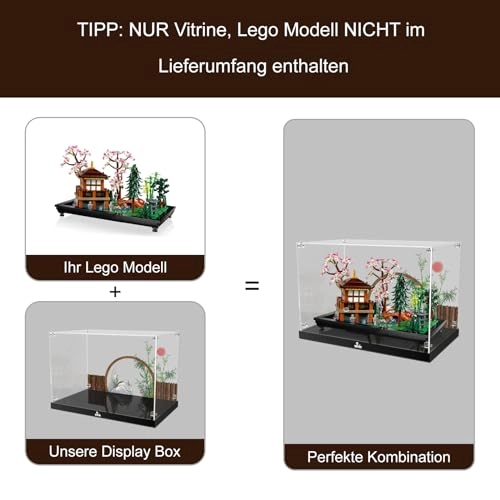 Acrylic Display Case - for Lego 10315 Dustproof Transparent