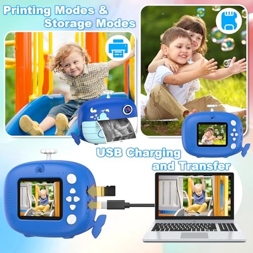P82 - 2.4 inch 1080P Instant Print Camera