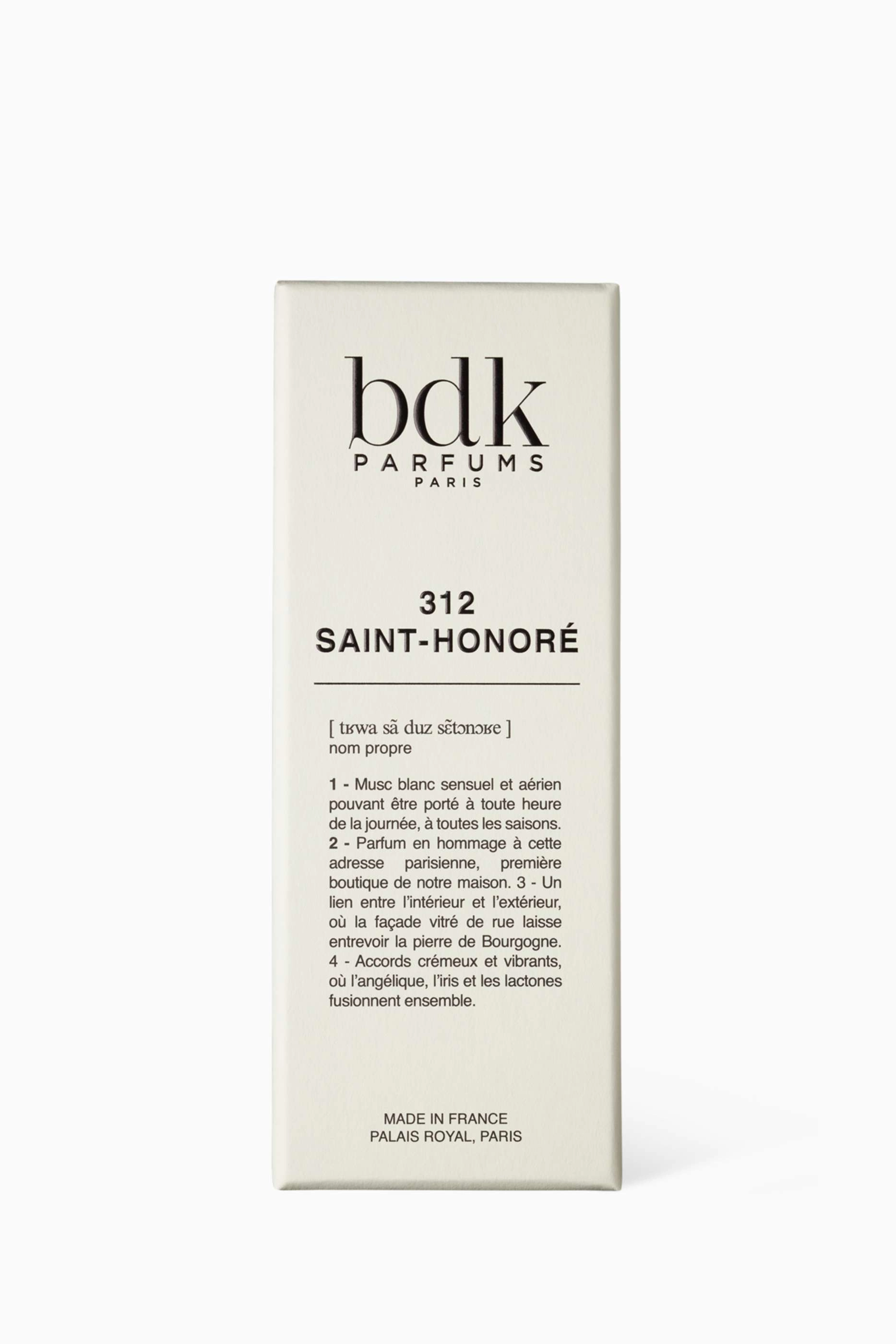 312 Saint-Honoré Eau de Parfum 100 ml