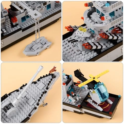 Boat Building Block Sets - 1442PCS