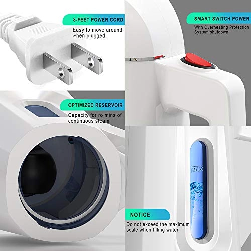 Mini Steamer - 180ml Handheld Automatic Shut-Off