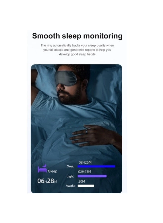 Smart Ring - Health Tracker Sleep Exercise Monitoring