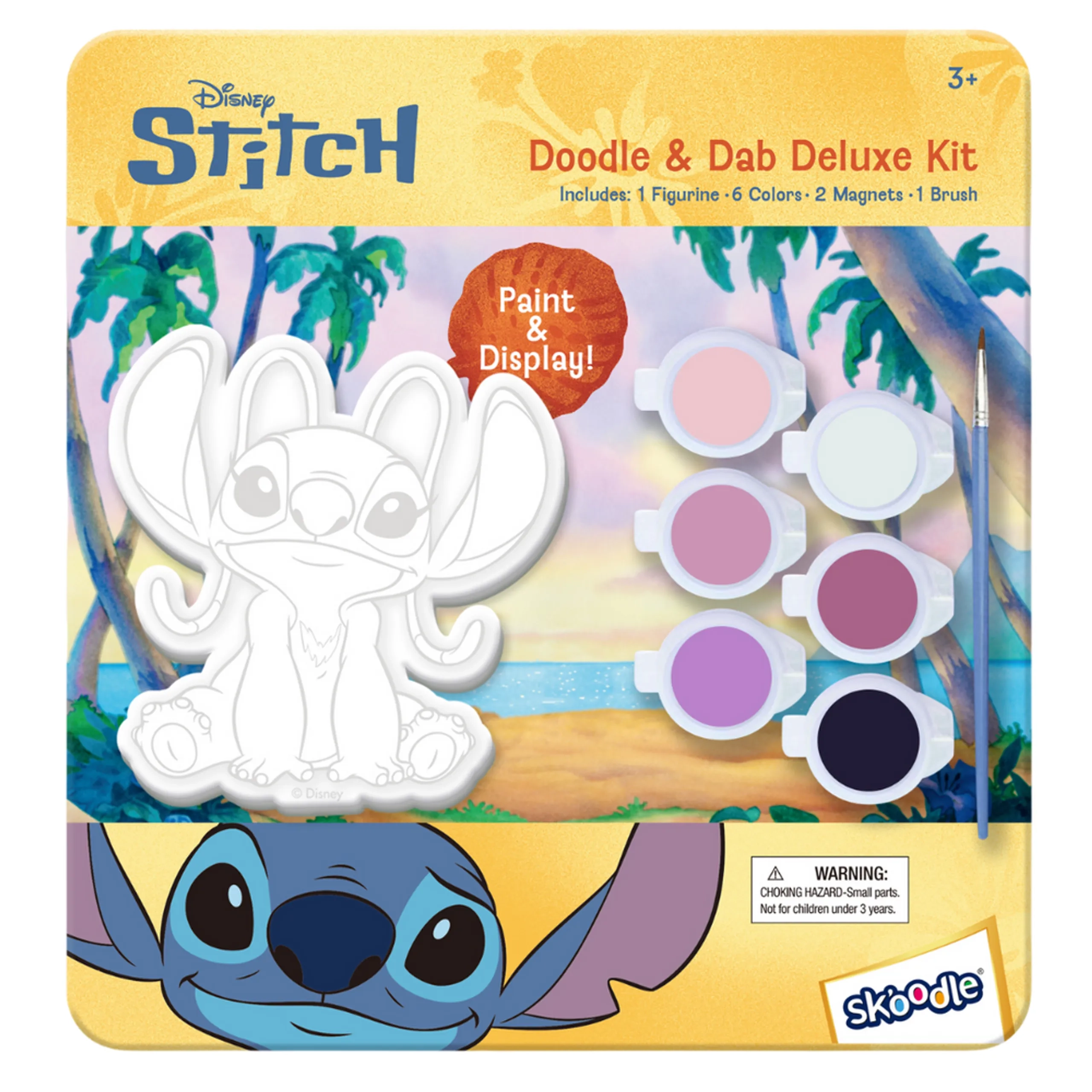 Paint Your Own Stitch Angel Figurine Kit - 3+ years