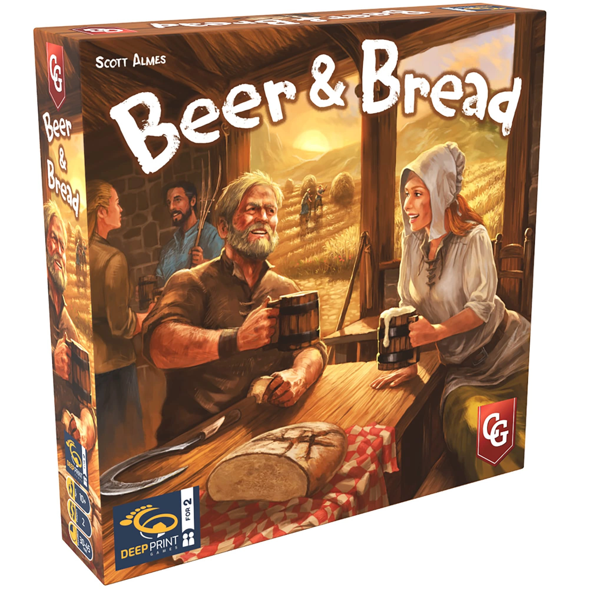 Capstone Games Beer & Bread - Card Game Resource Management Strategy