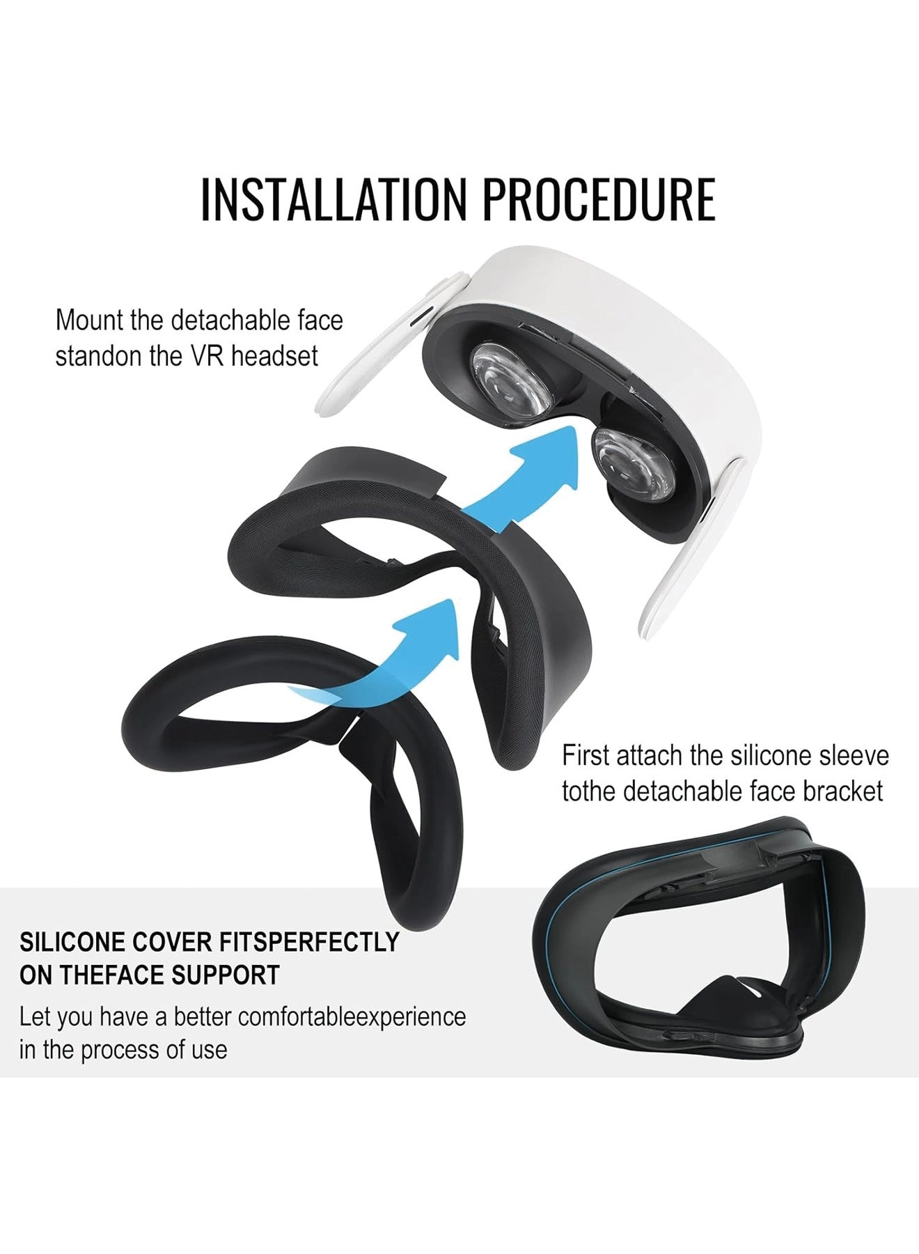 VR Silicone Face Pad Cover