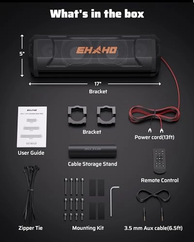 UTV Sound Bar - 4" 500 Watts