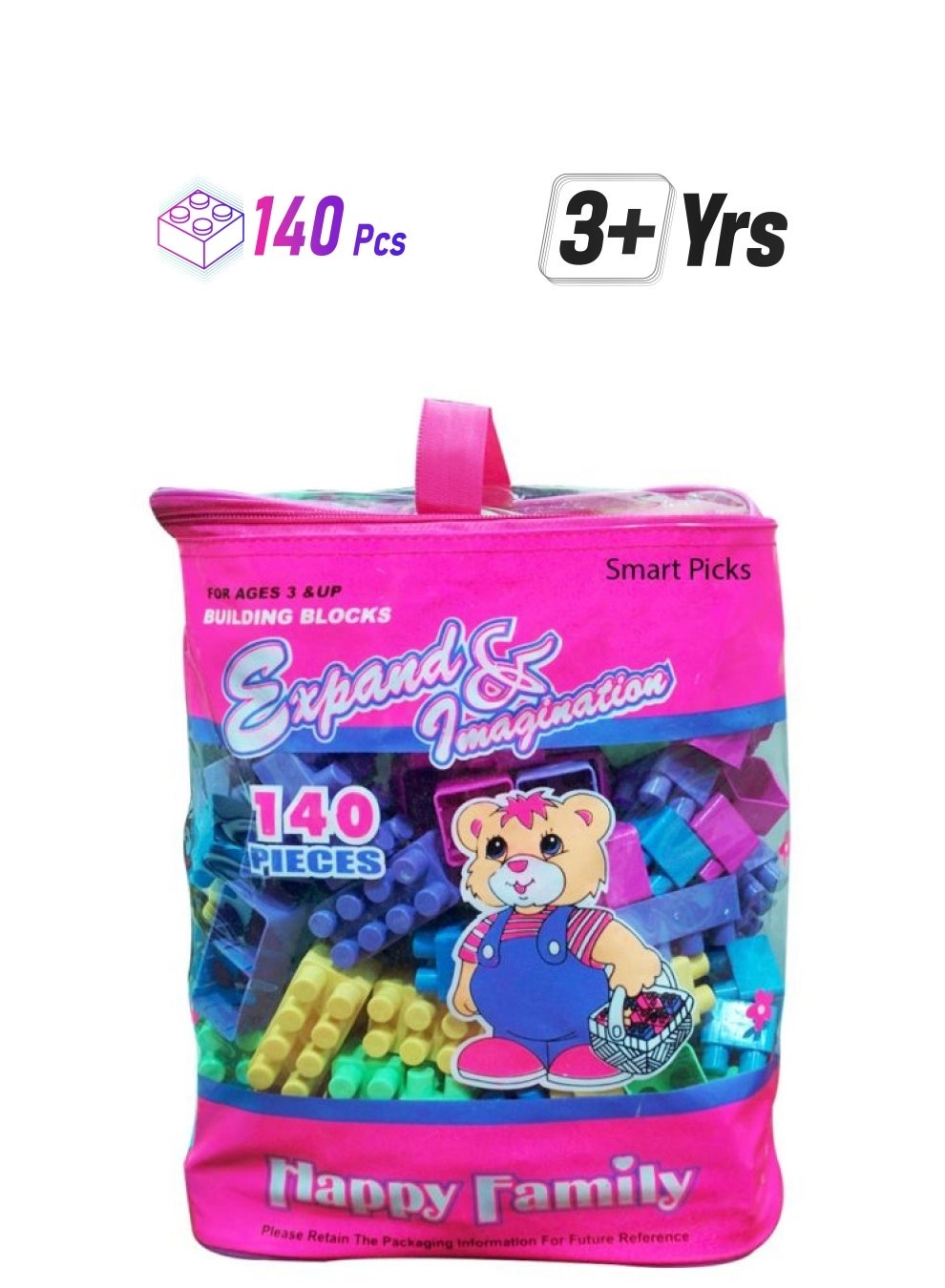 Smart Picks HJ3833 - Construction 140pcs