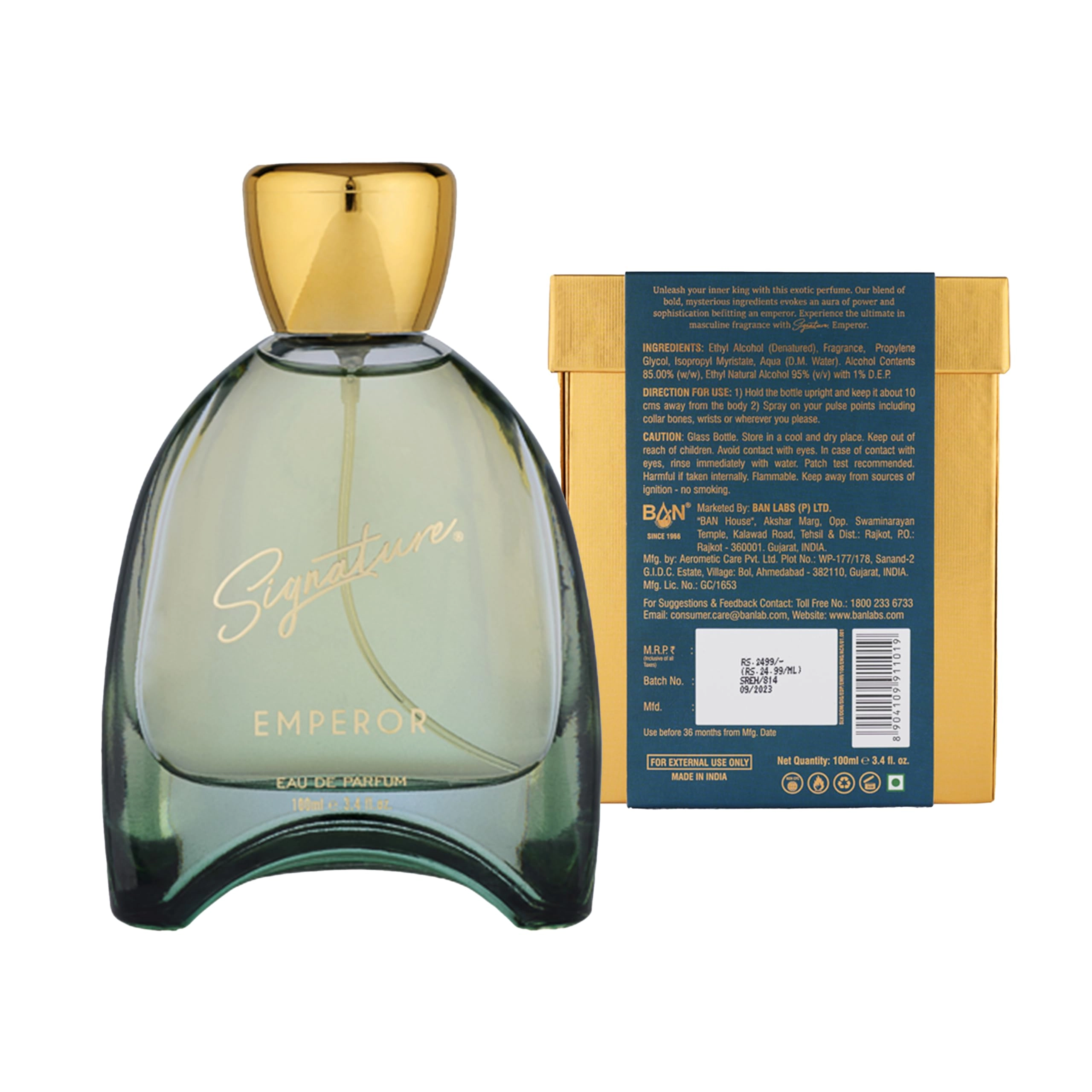 Emperor Eau de Parfum 100ml