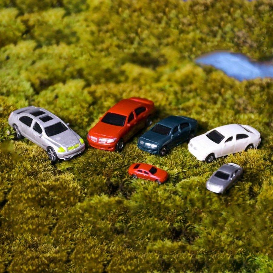 Mini Car Sedan Models - 1:100 durable plastic