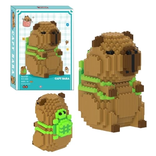 Capybara Mini Building Blocks - 1606pcs