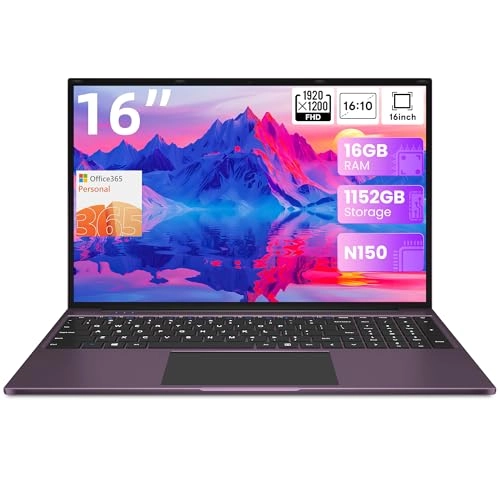 EZbook S7MAX N150 - 16'' Celeron 16GB DDR4 1152GB SSD