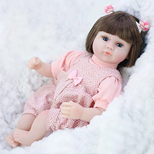 Reborn Baby Doll - 16.5 Inch Vinyl Toddler Girl