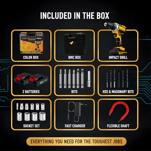 21V Cordless Drill - 2.0Ah