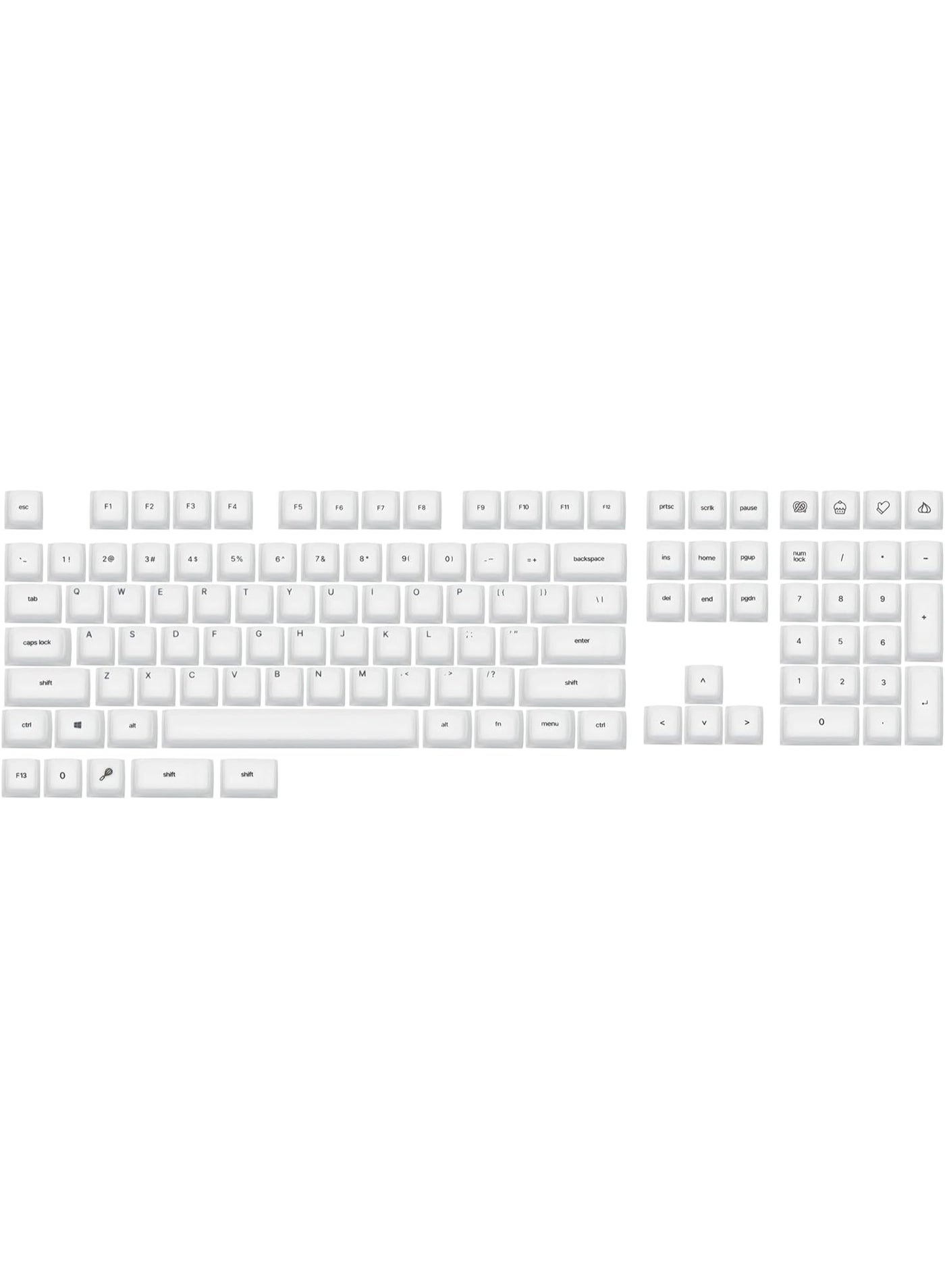 EPOMAKER AegisSil - Silicone 113 Keys Cherry Profile