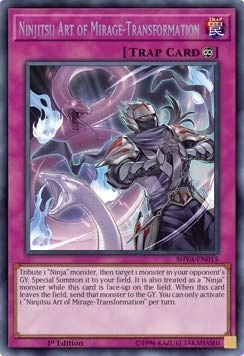 Yu-Gi-Oh! Ninjitsu Art of Mirage-Transformation SHVA-EN015 - English - 60pcs