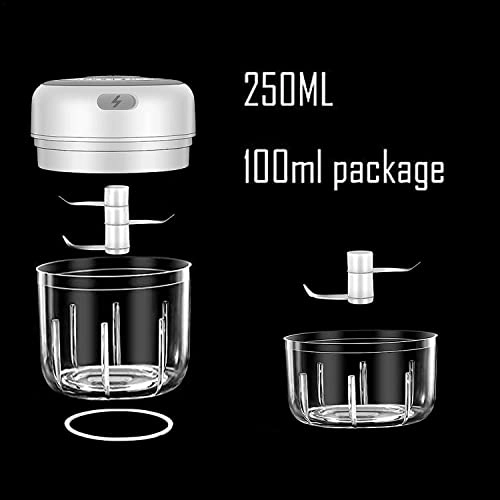 Mini Electric Chopper - 100ml 250ml USB charging