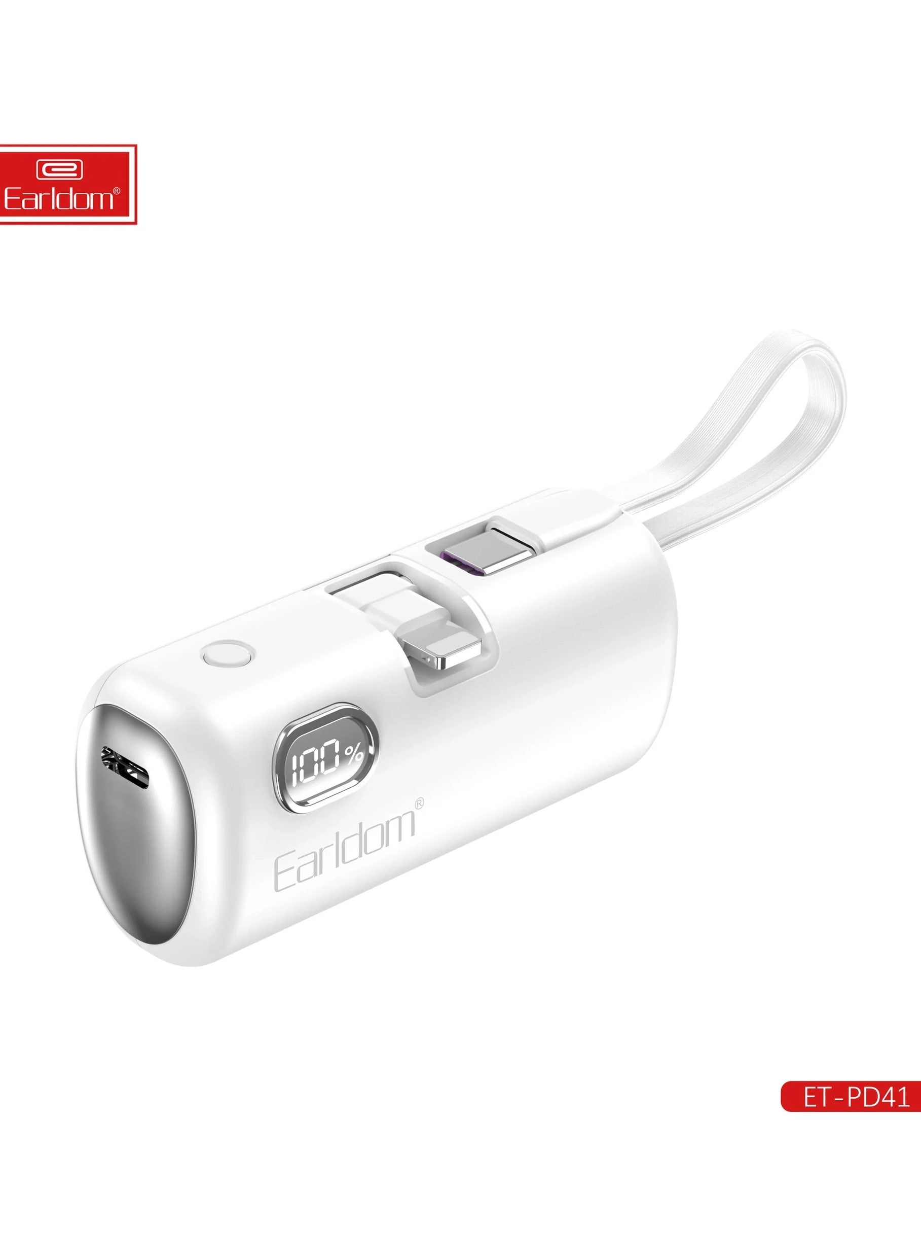 Pocket Power Bank - 5000 Watt-hour 2 Output Type-c