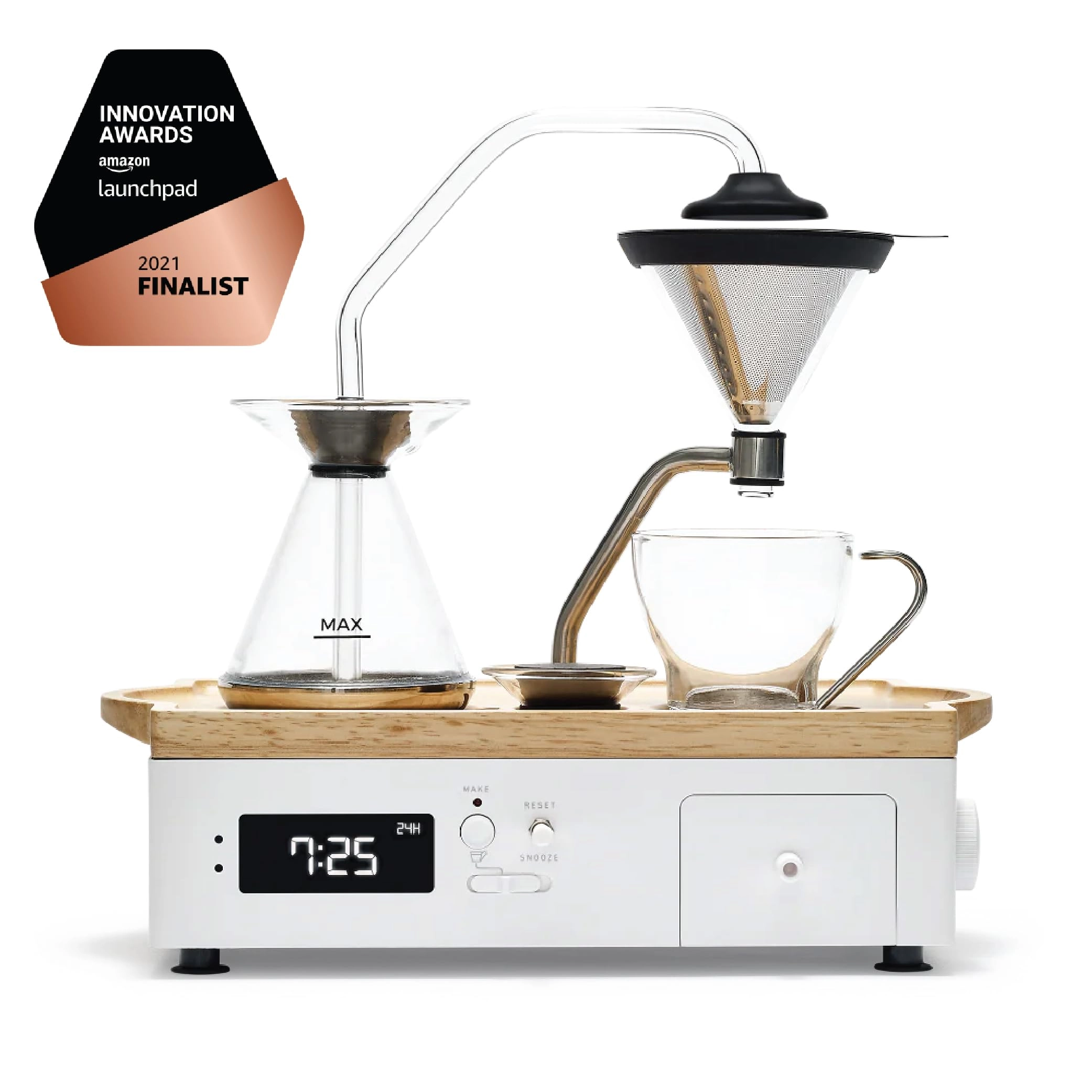 Joy Resolve Barisieur Tea & Coffee Brewing Alarm Clock 153123
