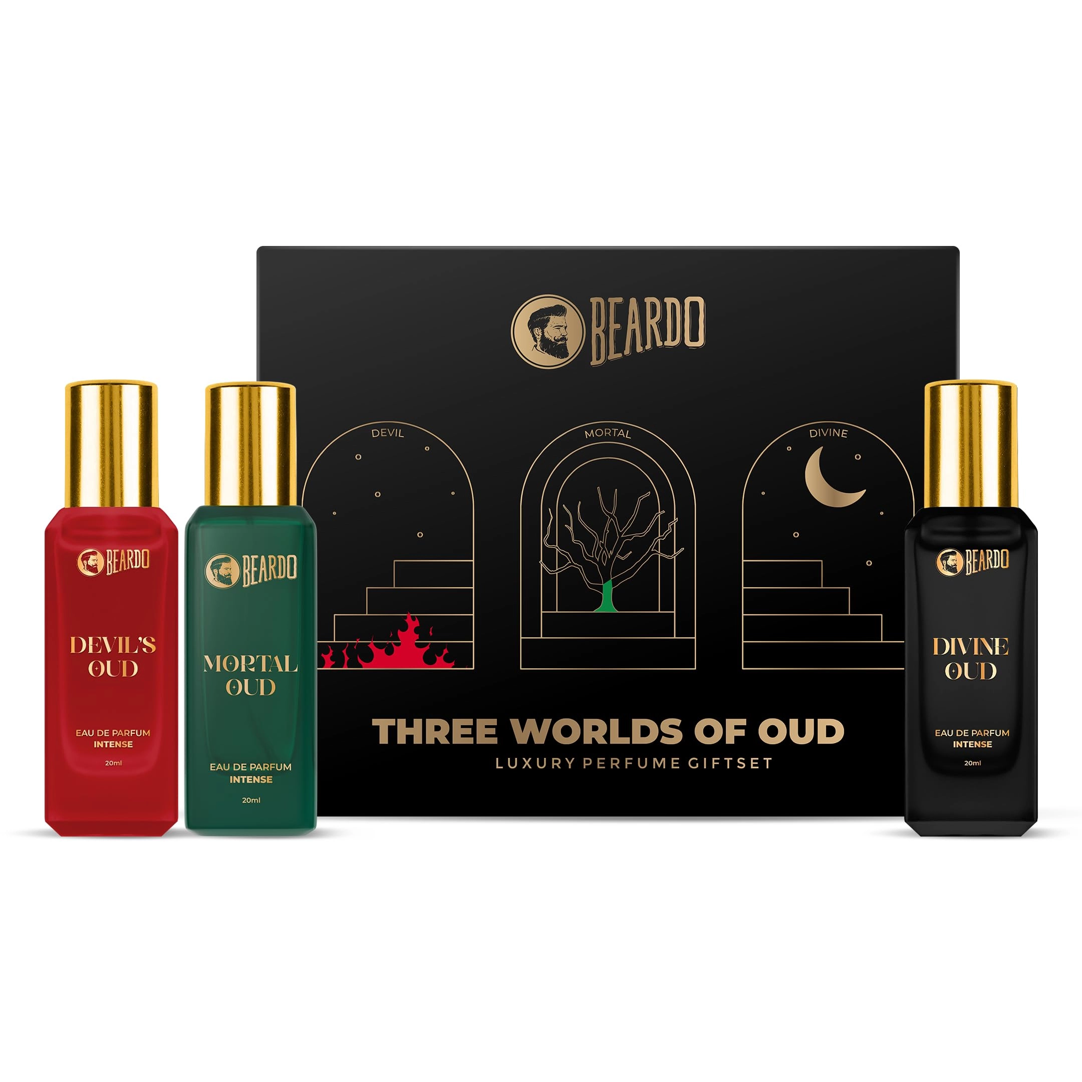 Aroma De France Three Worlds of Oud - EAU DE PARFUM 3x20ml