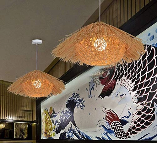 Rattan Chandelier