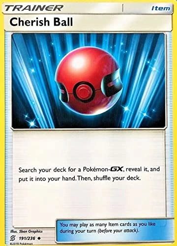 Pokémon Cherish Ball 191/236 - English + Toploader