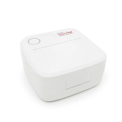InstantFUN Pocket Printer P1 - Black and White Thermal Printing Portable